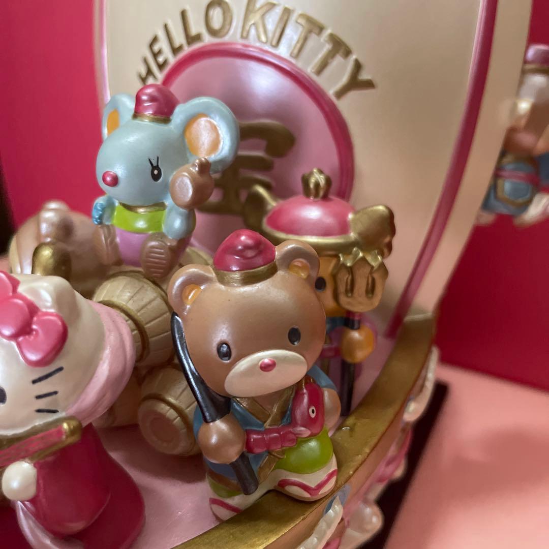 ハローキティ 七福神 置物 宝船 レア