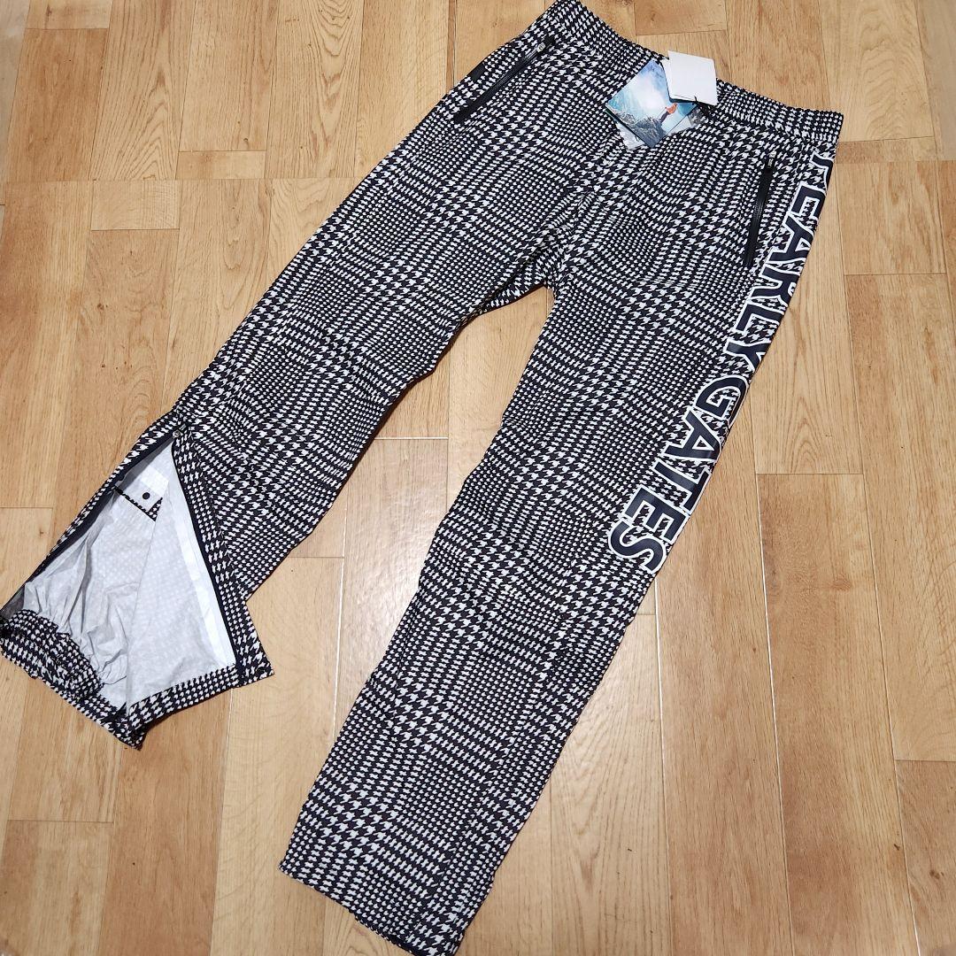 新品　パーリーゲイツ　メンズ　レインウエア　上下セットアップ　千鳥柄　サイズ4