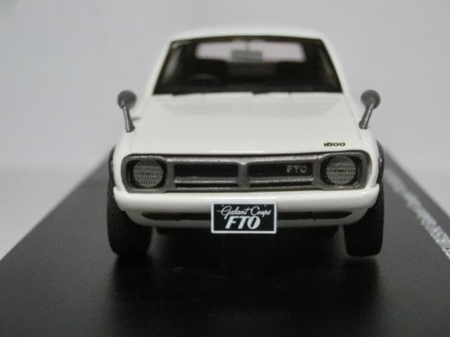 LA-X 1/43 三菱ギャランクーペFTO 1600GSR 1973 白 箱付