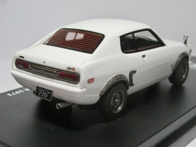 LA-X 1/43 三菱ギャランクーペFTO 1600GSR 1973 白 箱付