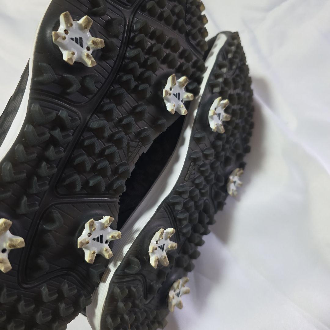 adidas BOAシステム ヒョウ柄 ゴルフシューズ