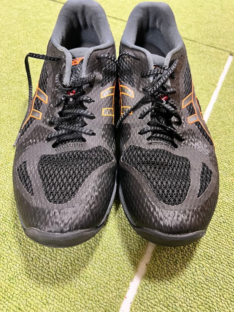 ASICS バレーボールシューズ ローテジャパン　ブラック/オレンジ　26.5