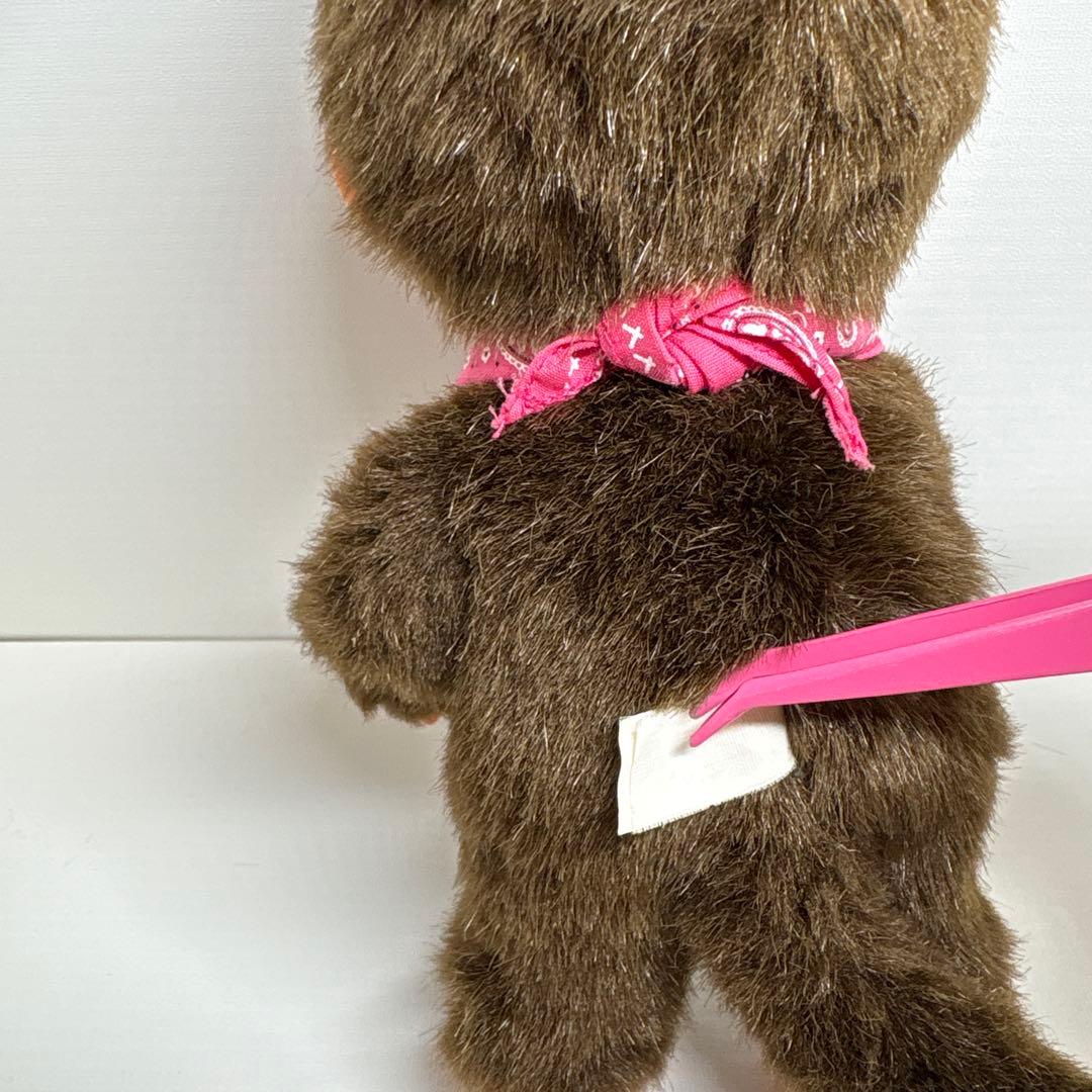 2002年発売 ポキポキ モンチッチ バンダナ ピンク 女の子 1376