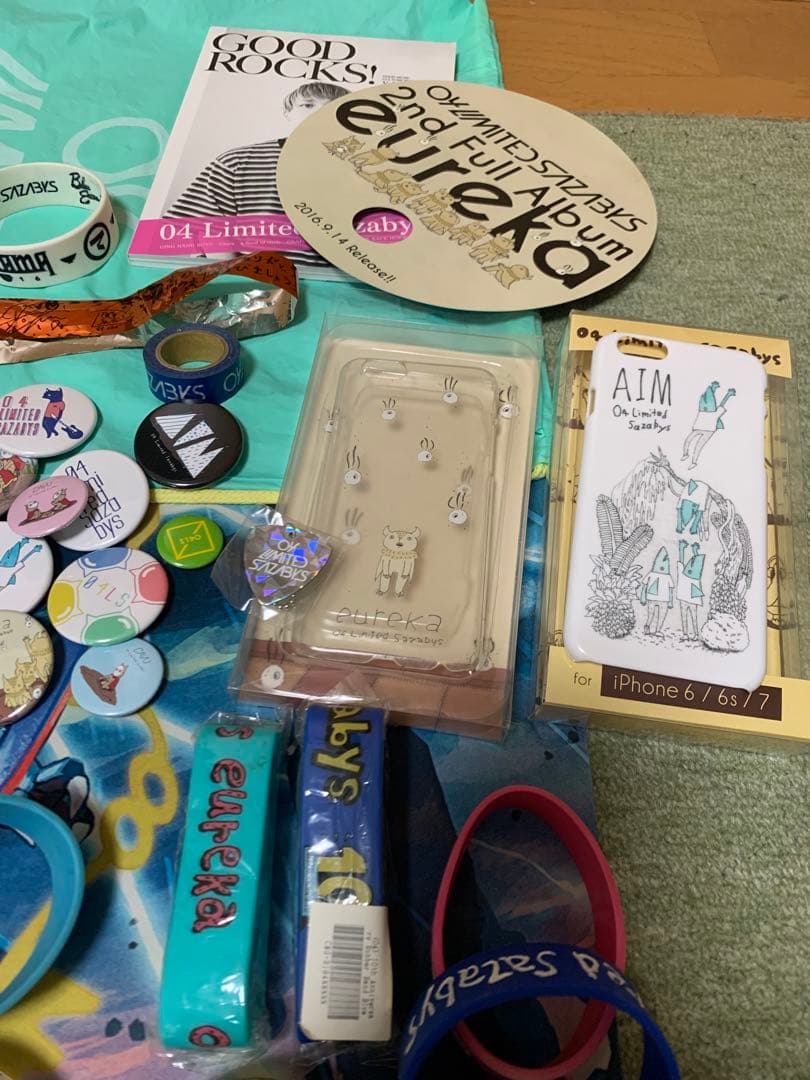 04limited sazabys グッズまとめ売り　バラ売り○