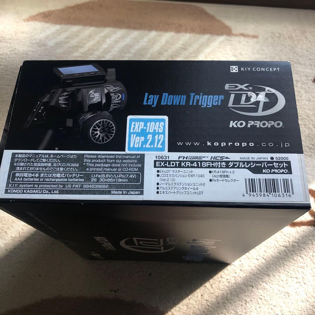KO PROPO EX-LDT KR-418FH受信機1個付き