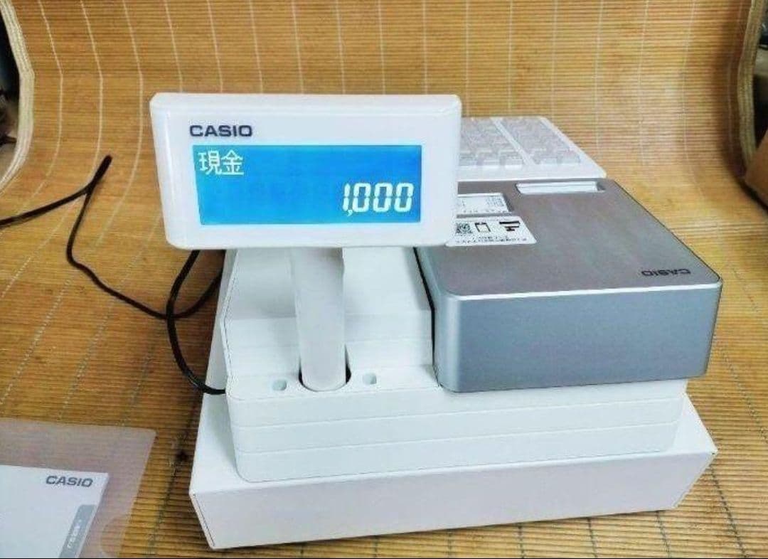 カシオレジスター　SR-S4000　スマホ連携Bluetooth　500059