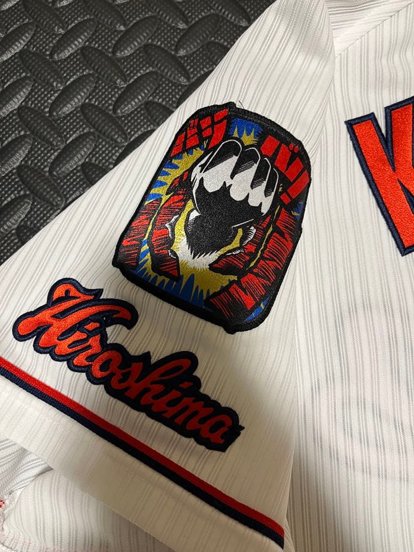 広島カープ 菊池涼介 プロモデルユニフォーム　サイズO 2021年