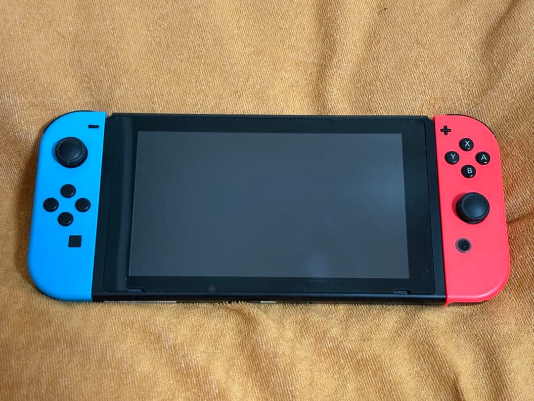 【訳あり】Nintendo Switch 本体 赤/青 SDカード・ケースつき