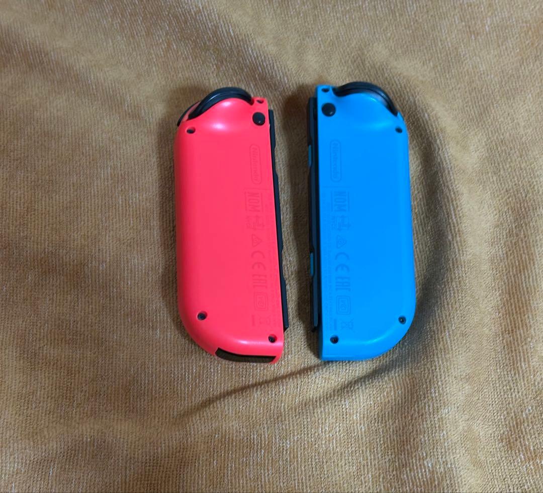 【訳あり】Nintendo Switch 本体 赤/青 SDカード・ケースつき