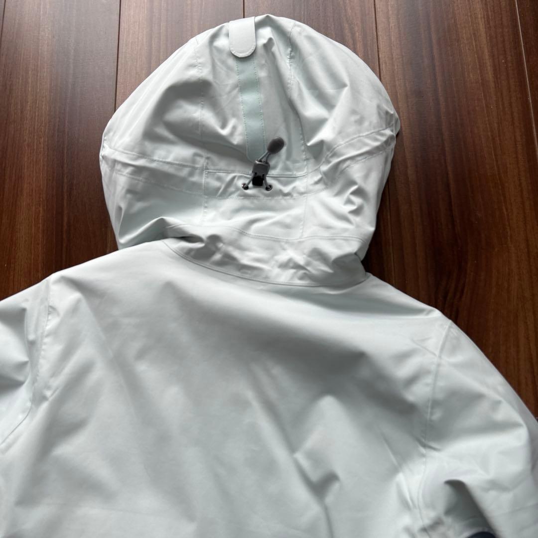 montbell フード付きジャケット ブルー　グレー 女性用　Mサイズ