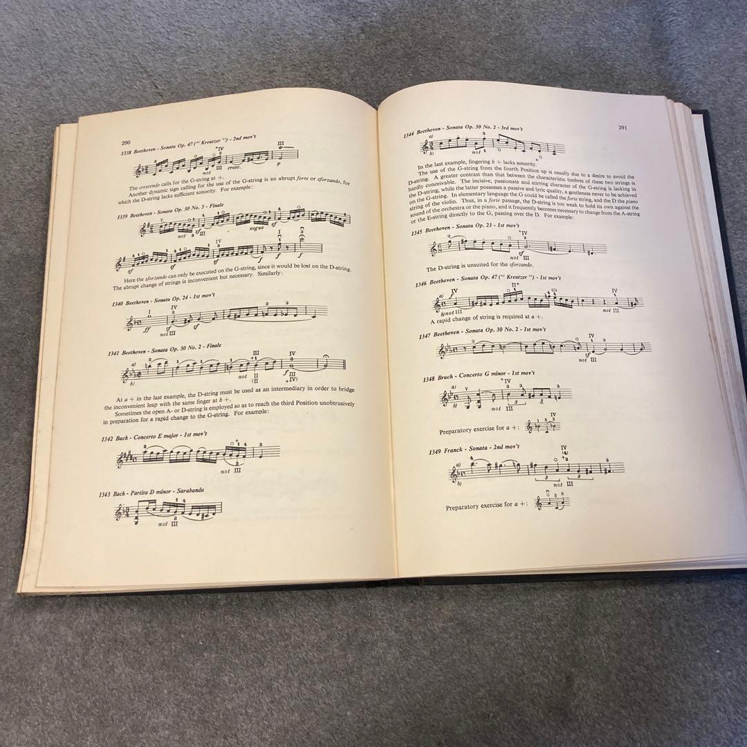 アート・デザイン・音楽 Carl Flesch: Violin Fingering