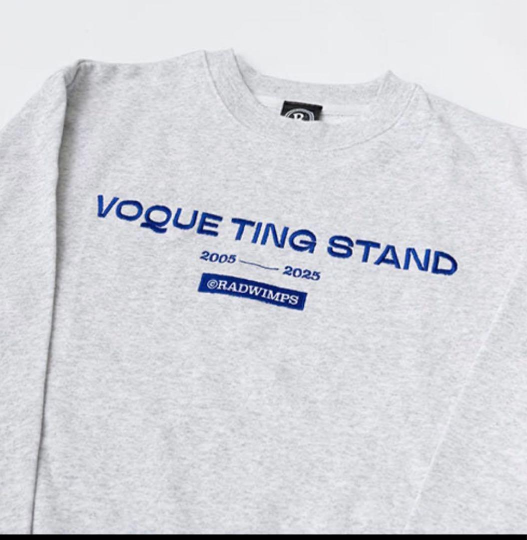 RADWIMPS VOQUE TING STAND スウェット 特別展 グッズ