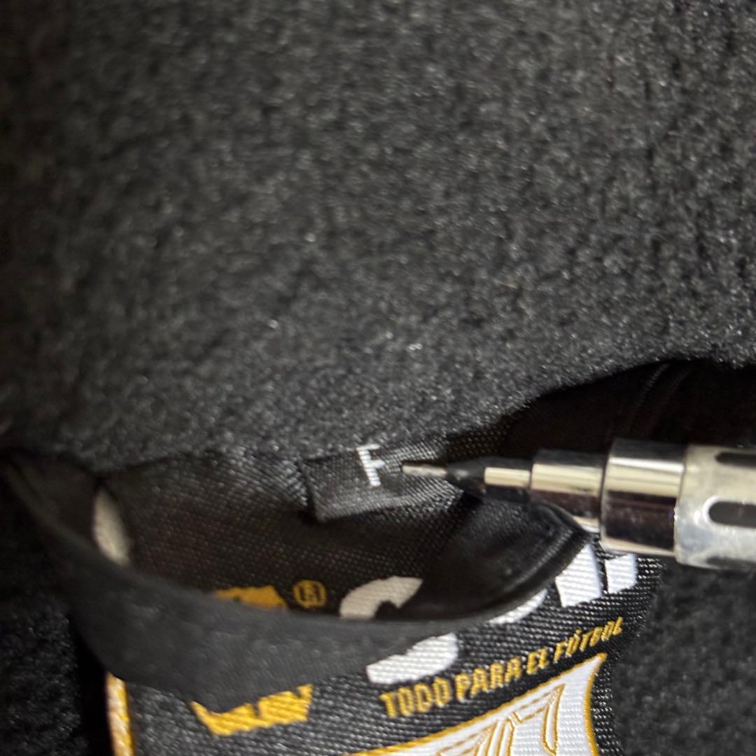 極美品 gol. ゴレアドール ベンチコート ブラック 刺繍ロゴ フリーサイズ