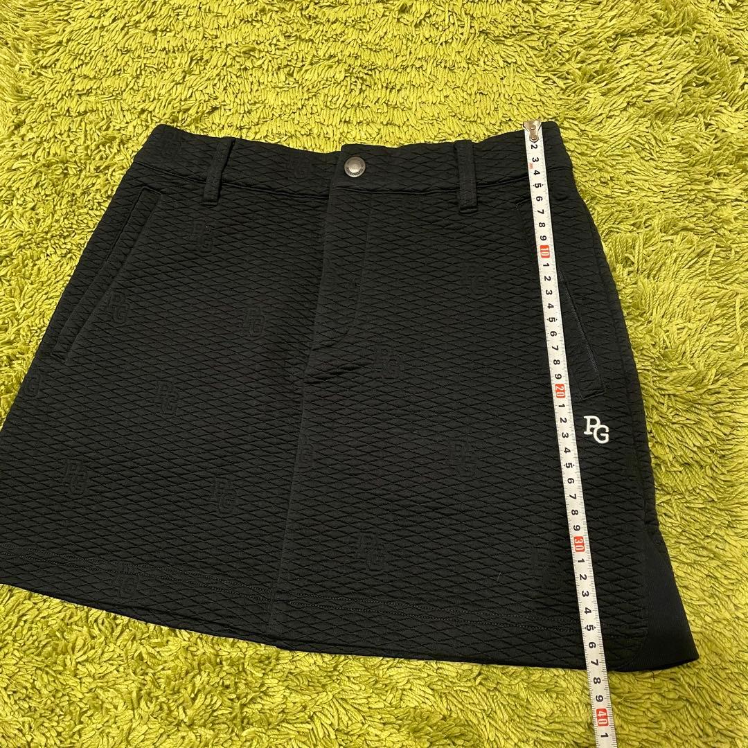 パーリーゲイツ PEARLYGATES スカート ネイビー 総柄 サイズ0