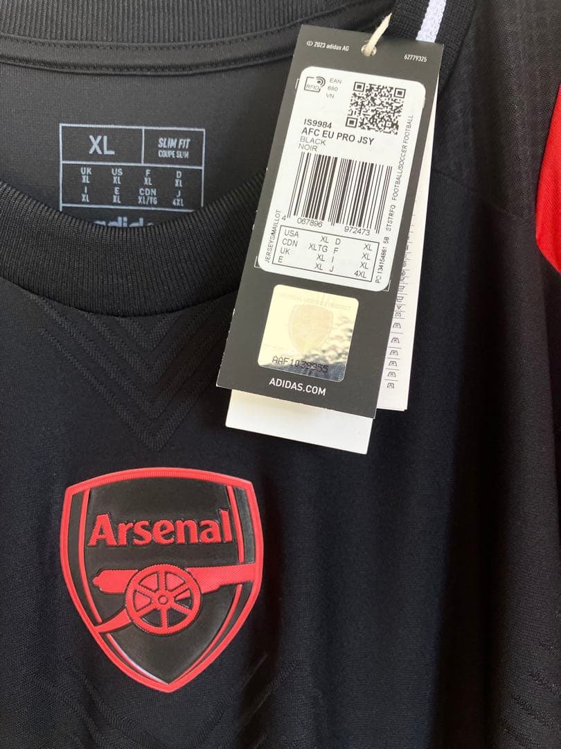 アーセナル トレーニングシャツ 24/25 arsenal オーセンティック