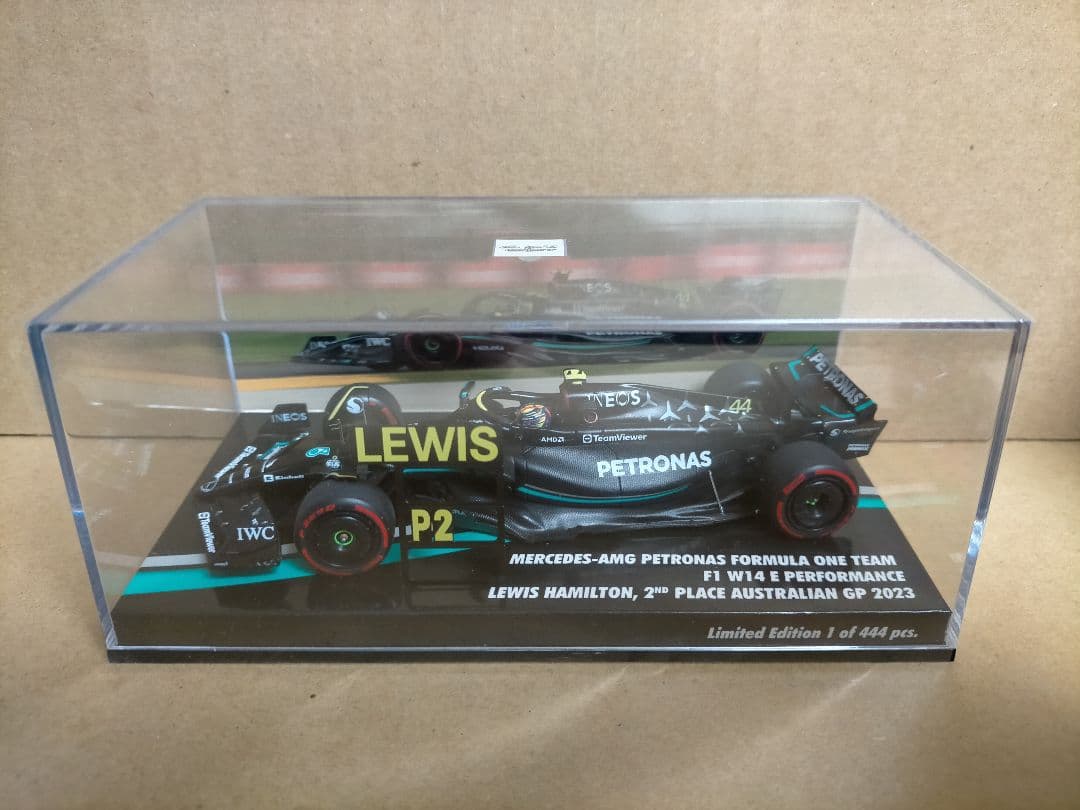 PMA 1/43 メルセデス F1 W14 ハミルトン 44 2023