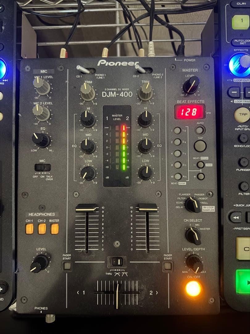 DENONターンテーブルCDJPioneerミキサーFostexスピーカーセット