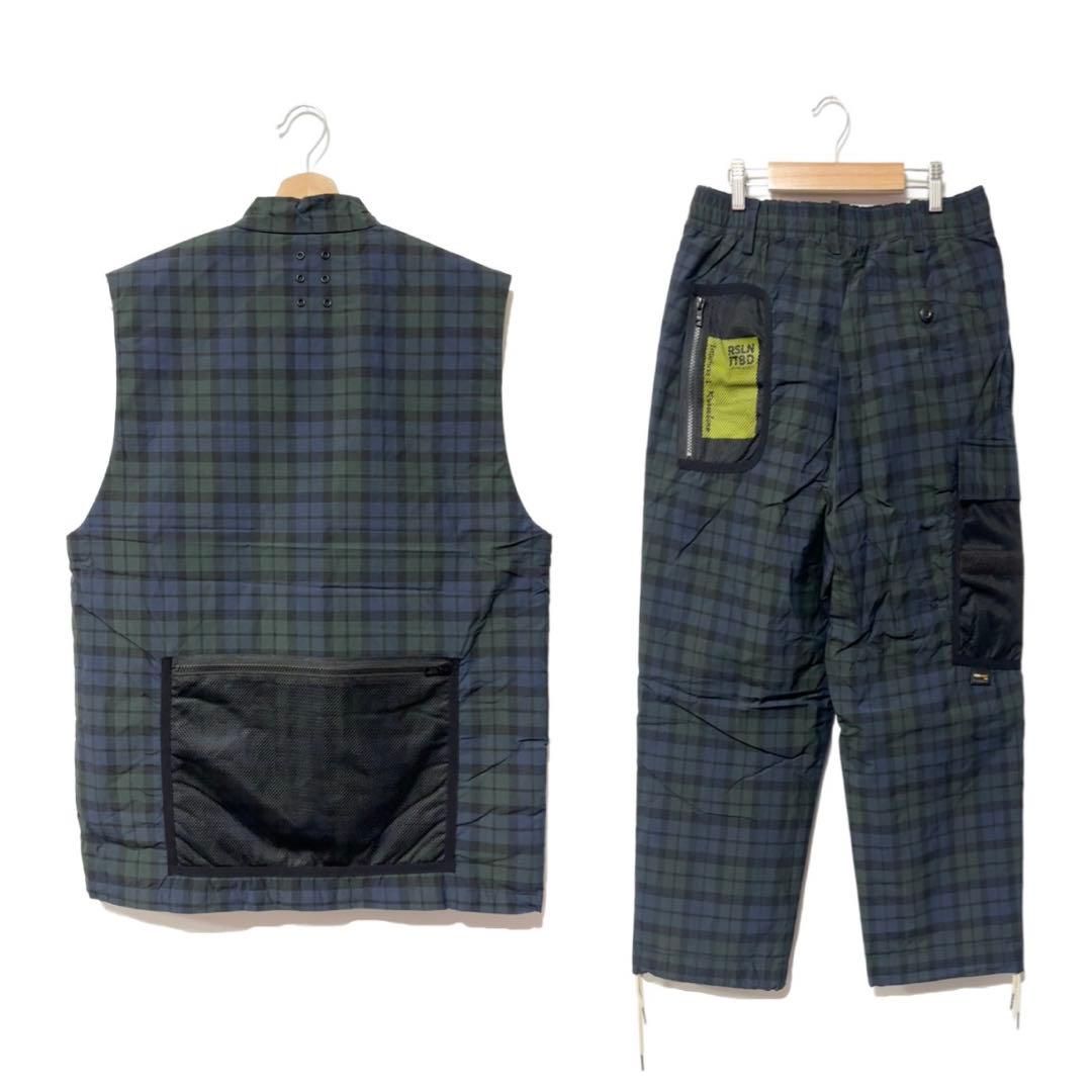 インターブリード ラッセルノ ゴルフ コーデュラ 中綿セットアップ ネイビー 7