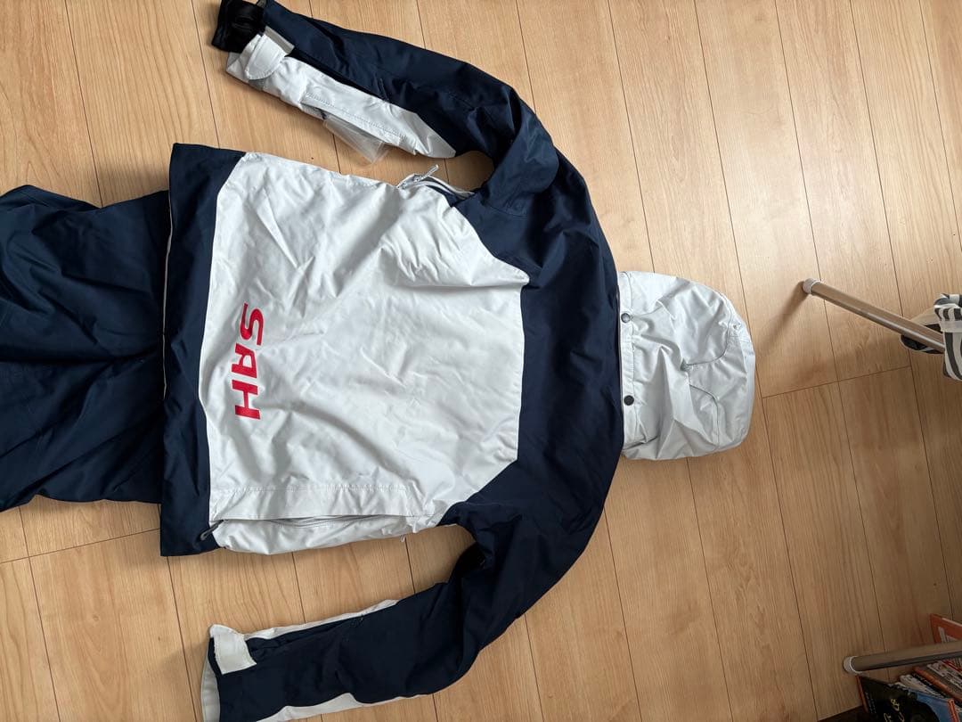 Mizuno スキーウェアセット ネイビー/ホワイト　上XS.下Ｓサイズ