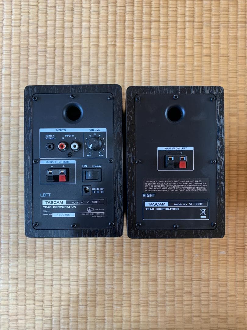 配信機器・PA機器・レコーディング機器 Tascam Monitors VL-S3BT Pair