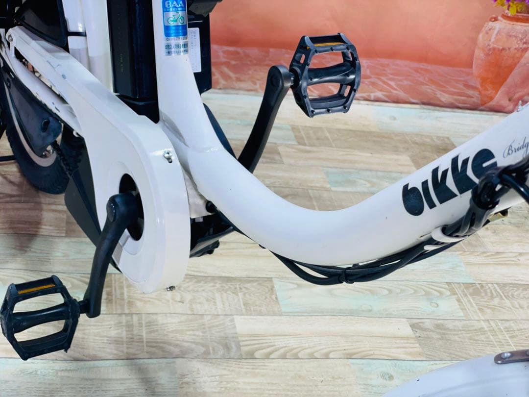 超特価！BIKKE ビッケ⭐️人気ブリヂストン子供乗せ電動アシスト自転車Y3110