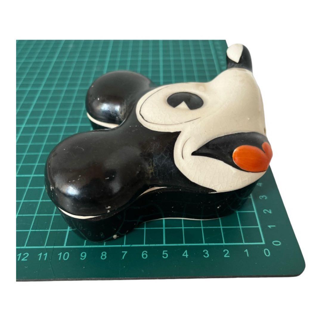 【ヴィンテージ】ミッキーマウス 小物入れ　　陶器