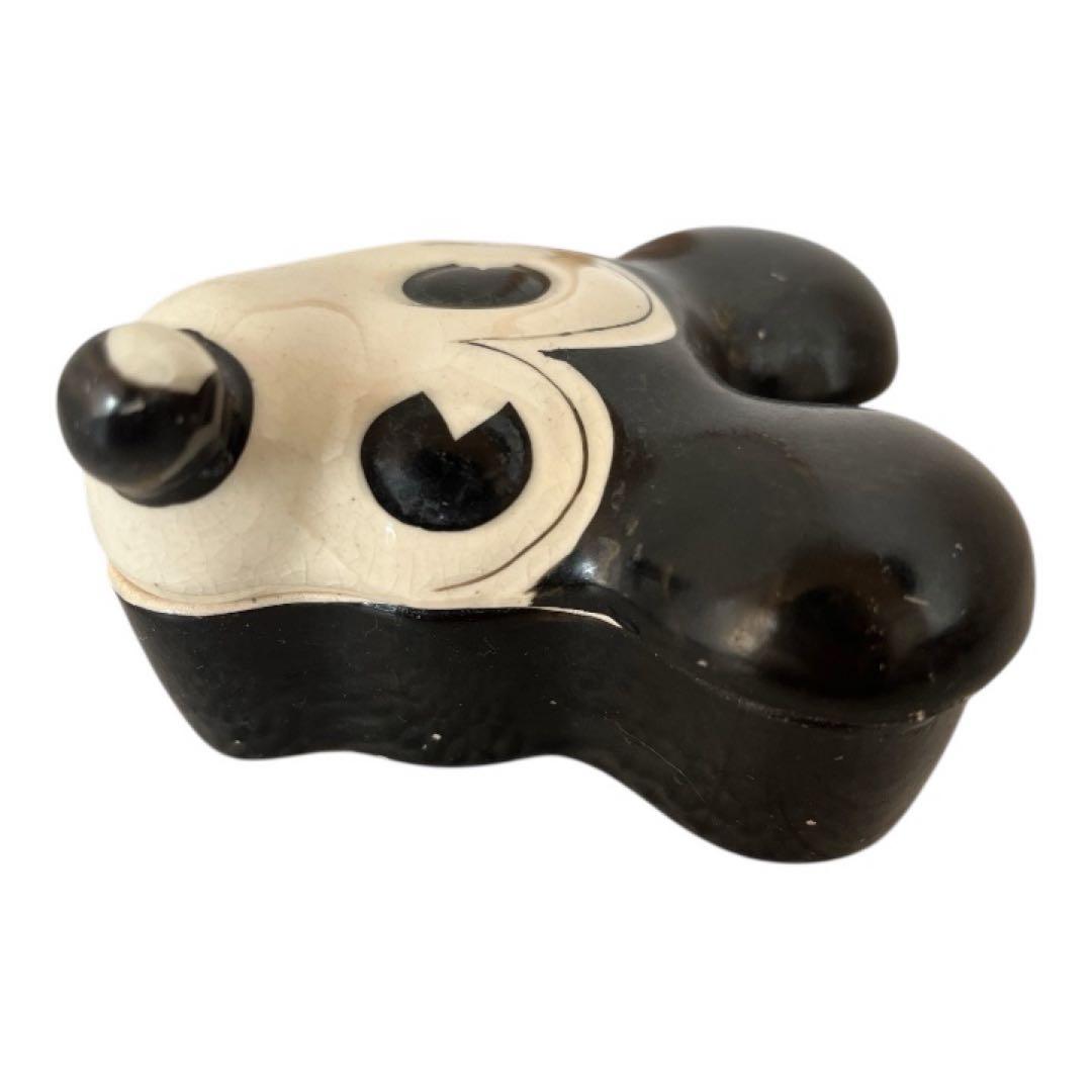 【ヴィンテージ】ミッキーマウス 小物入れ　　陶器