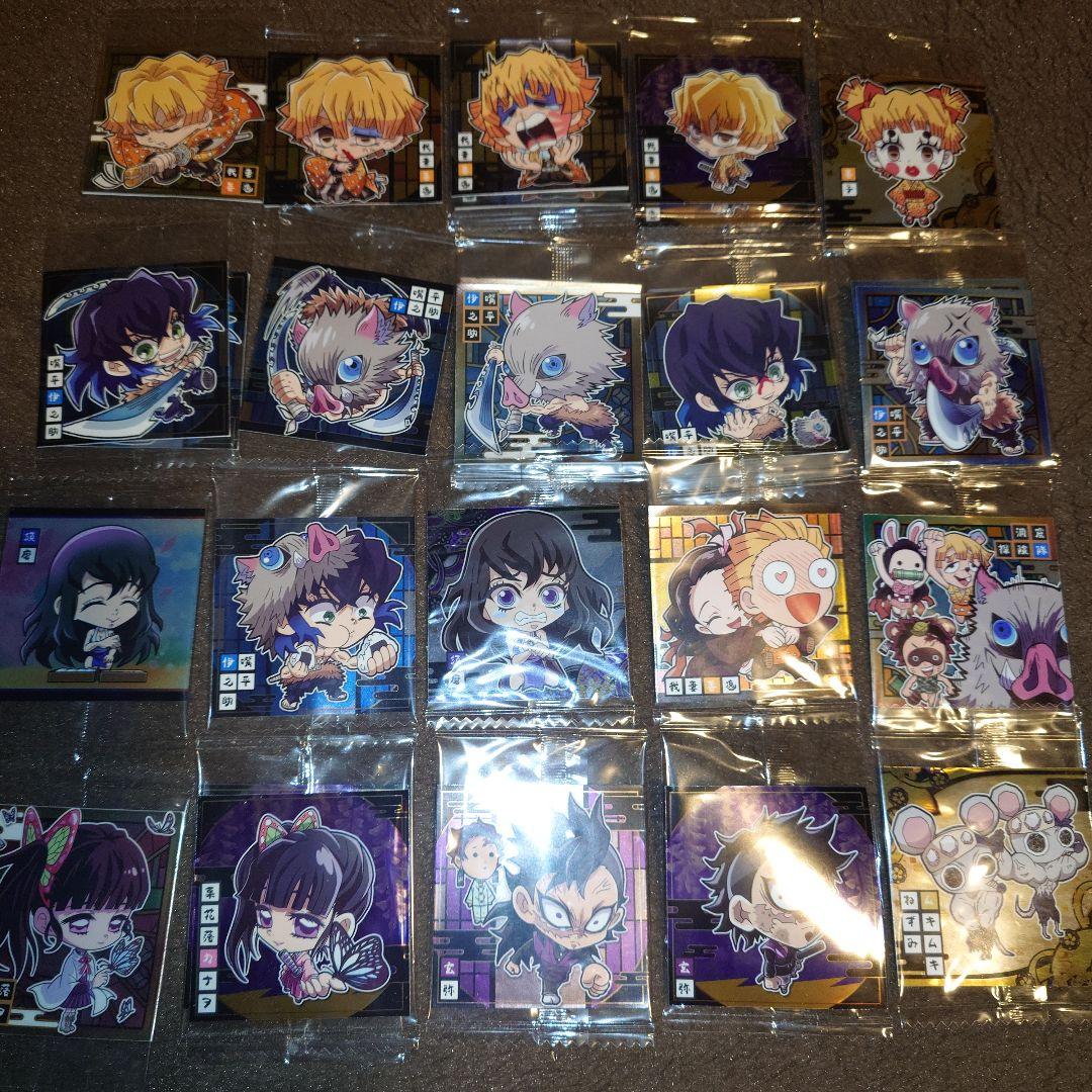 鬼滅の刃 デフォルメシール まとめ売り 116種 155枚