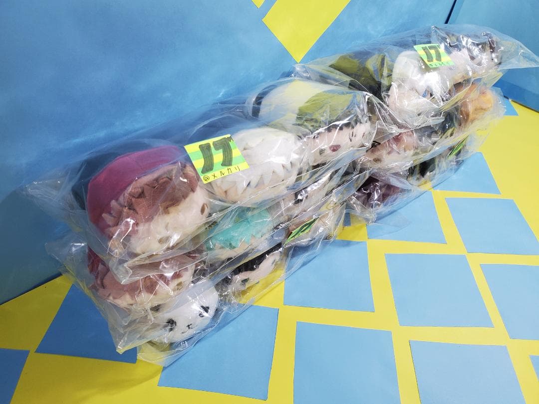 芥見下々 呪術廻戦展 のるキャラマスコット 3体セット 全18種 コンプリート⑤