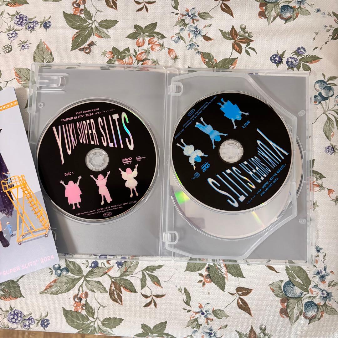 YUKI SUPER SLITS 2024 DVD サコッシュ ステッカー