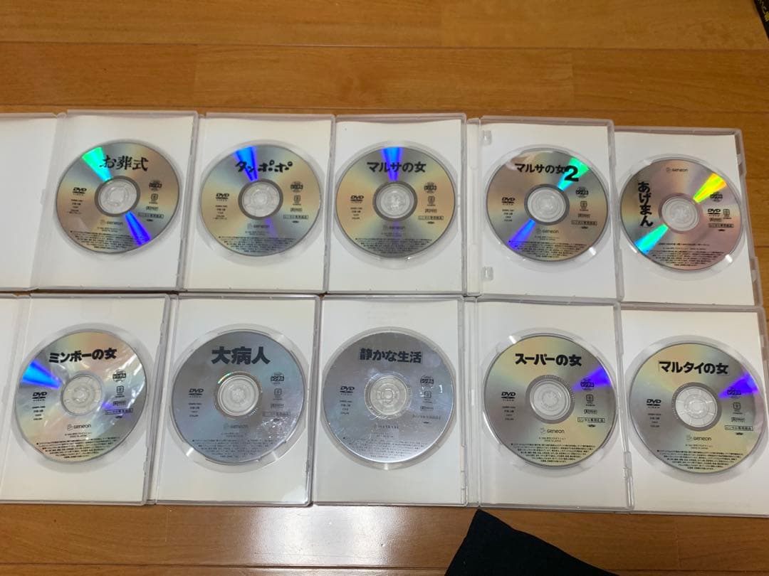 【送料無料】伊丹十三 監督作品 DVD10点セット　マルサの女　お葬式　タンポポ