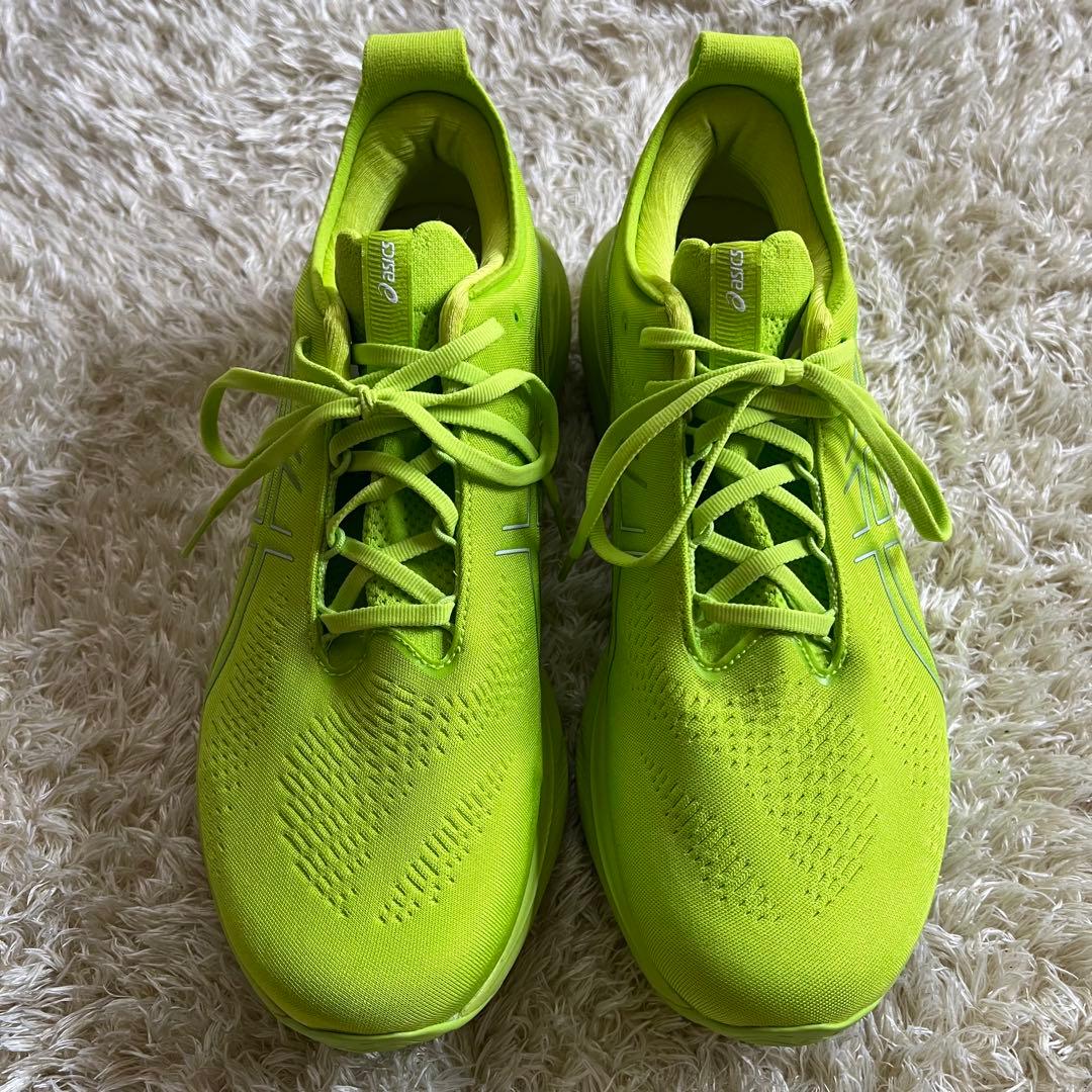 asics/アシックス/PUREGEL/蛍光/イエローグリーン