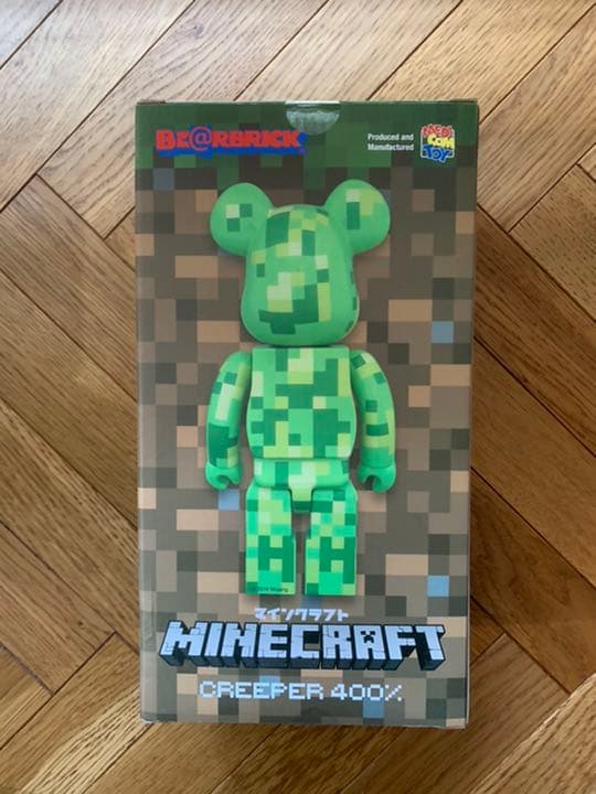 ベアブリック マイクラ クリーパー 400% minecraft