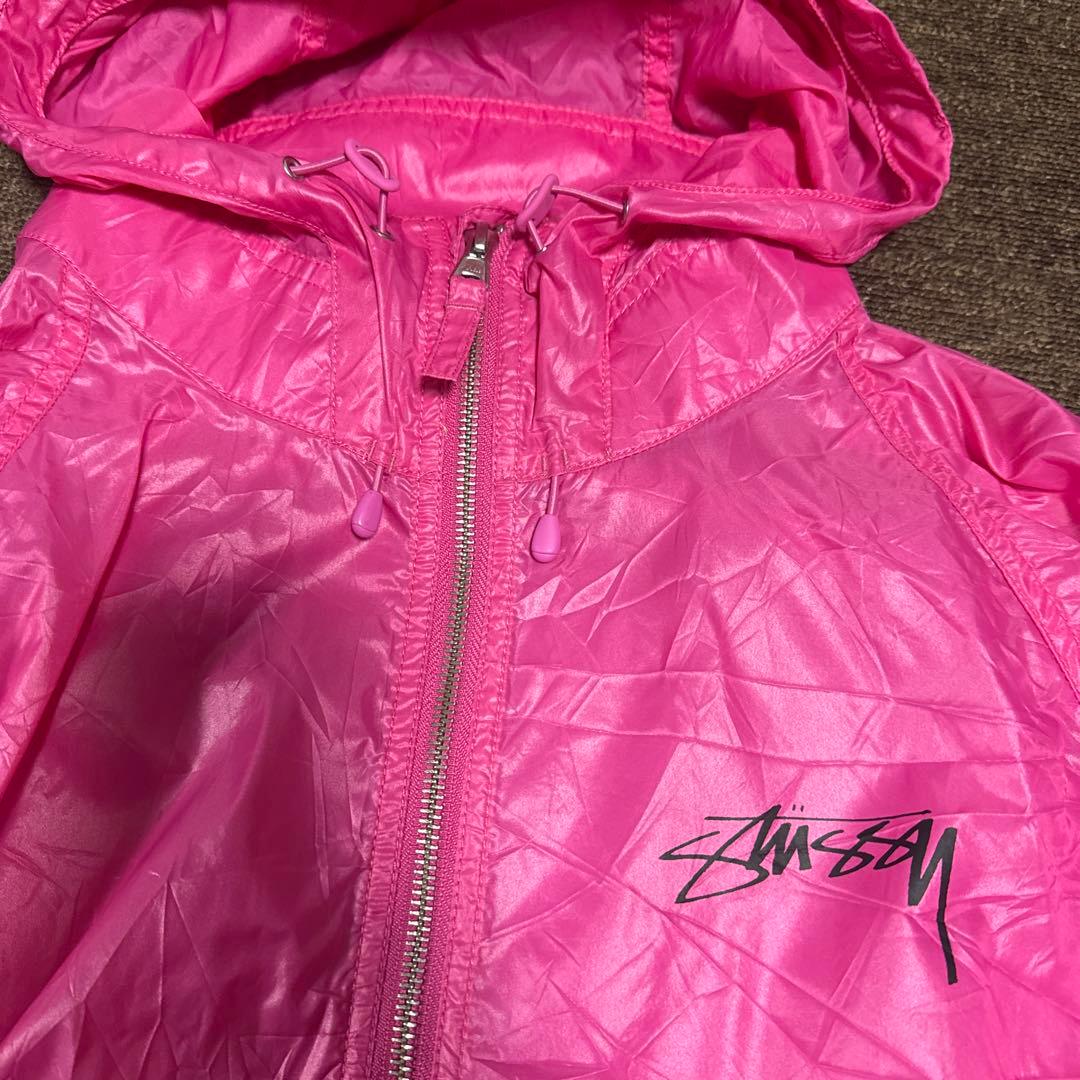 ウォーキング・ランニングウェア Stussy Beach Shell Wrinkled Nylon Pink