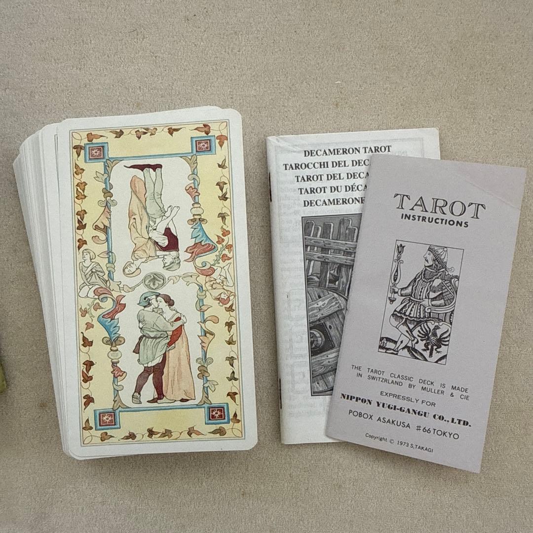 DECAMERON TAROT タロットカード　デカメロンタロット　占い
