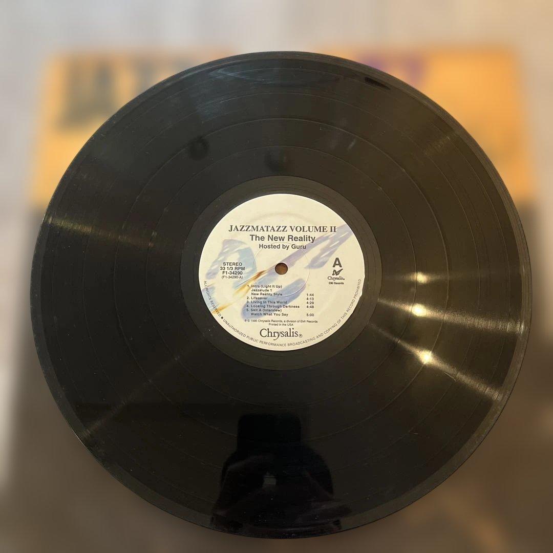 95年USオリジナル Guru Jazzmatazz Vol.2 レコード2枚組