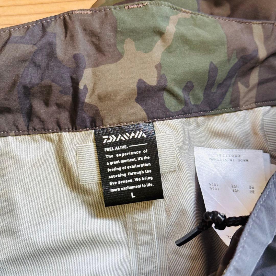 Daiwa DR-3306 迷彩 フィッシングスーツ カモフラ　セットアップ