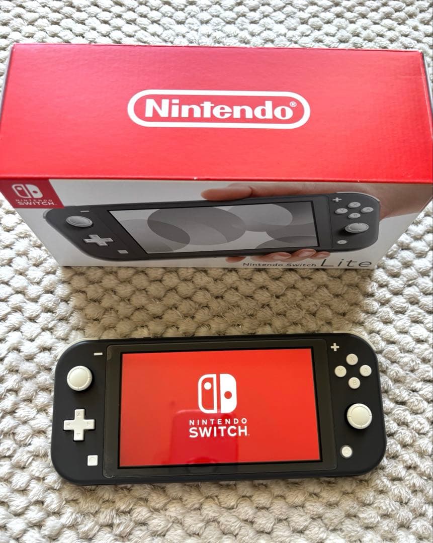 Nintendo Switch Lite グレー 箱付き
