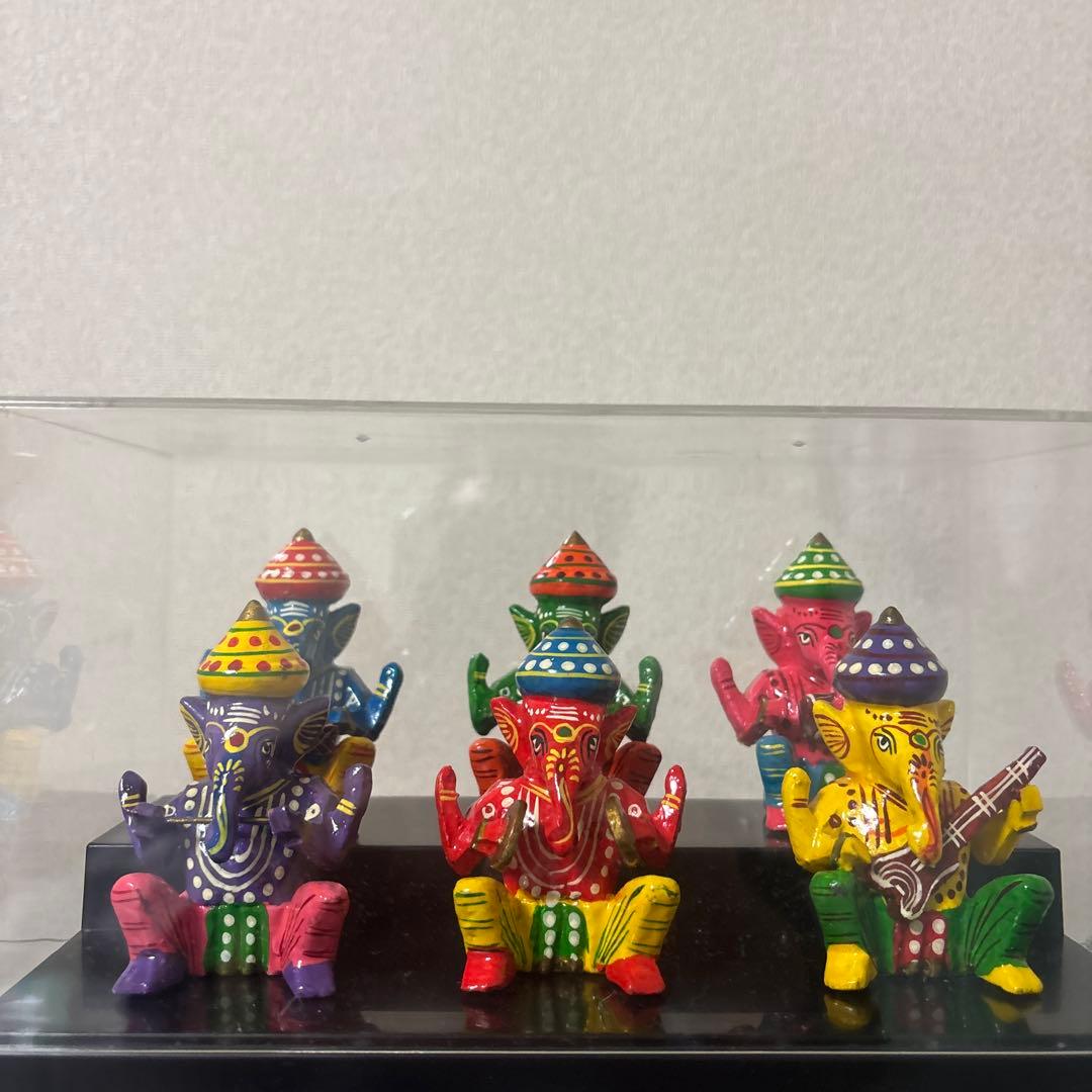 インド製 神様17体セット 開運 祈りの置物 スピリチュアル 守護神 ケース付き