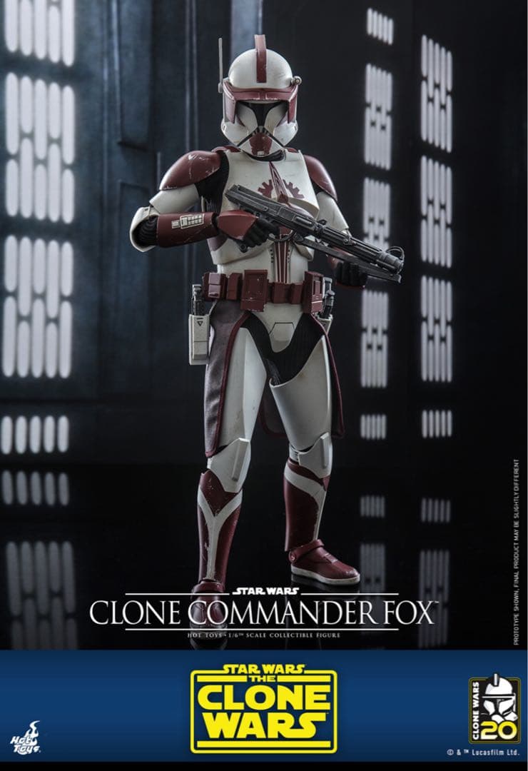 【ホットトイズ】 コマンダー・フォックス　スターウォーズ　クローンウォーズ