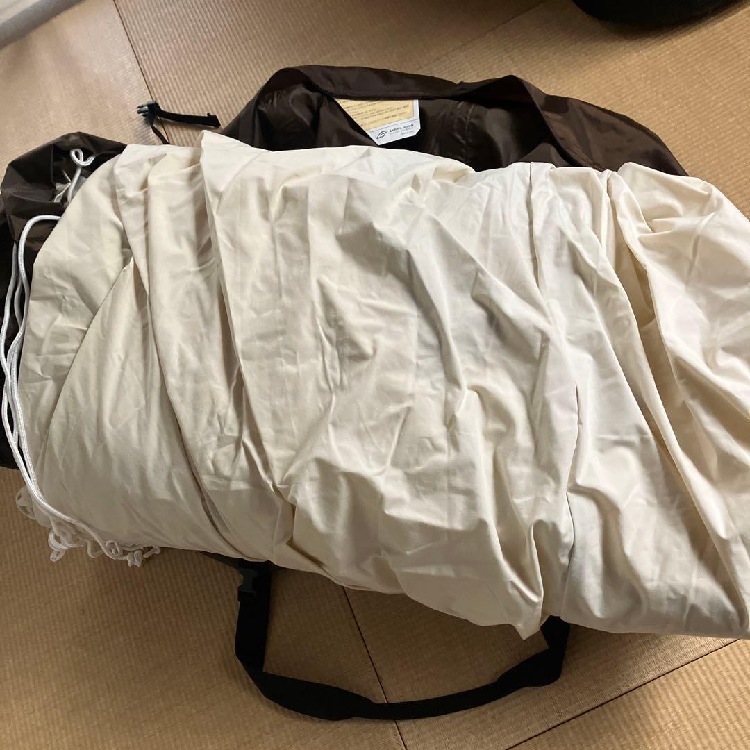 小川キャンパル グロッケ12 T／C 5～6人用モノポール＋1フレームテント)