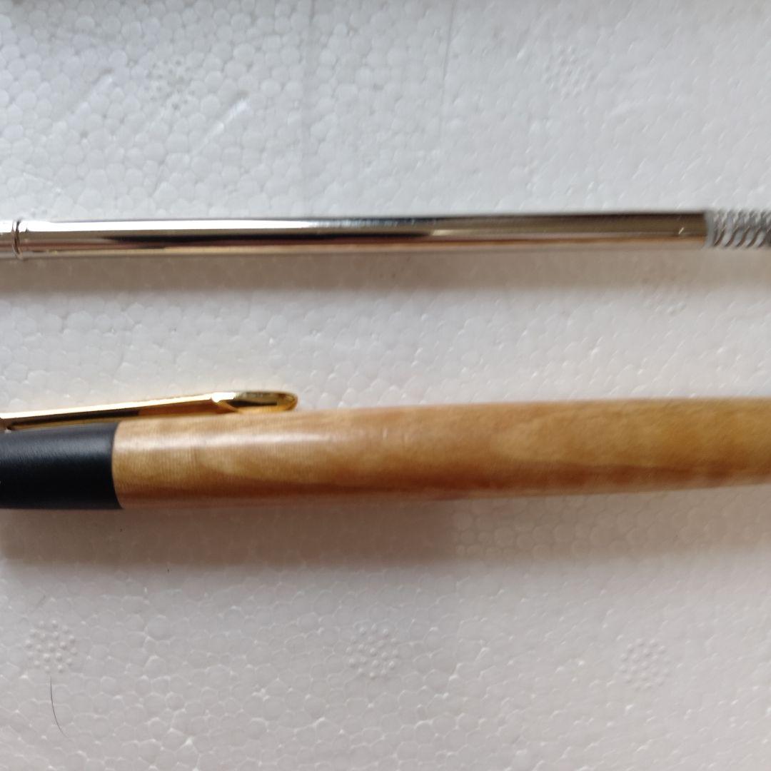 野原工芸　栃縮　シャープペンシル　可動式口金