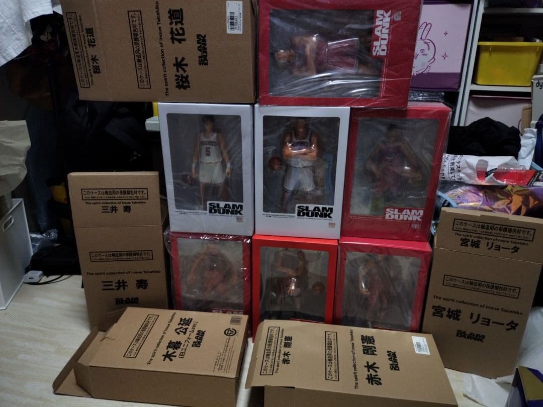 SLAM DUNK フィギュアセット 未開封 スラムダンク