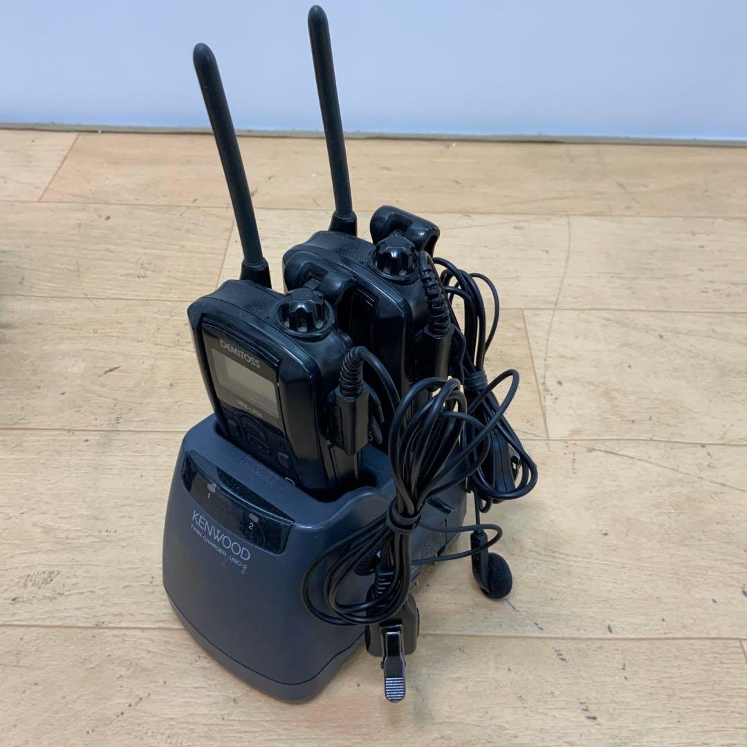 ケンウッド 特定小電力トランシーバー DEMITOSS UBZ-LP20 4台