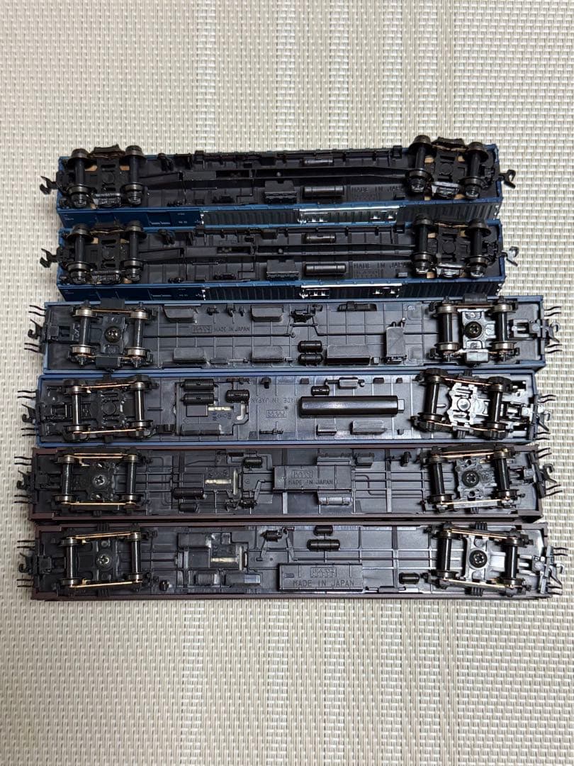 EF58-150 KATO京都店オリジナルと荷物車6両のセット