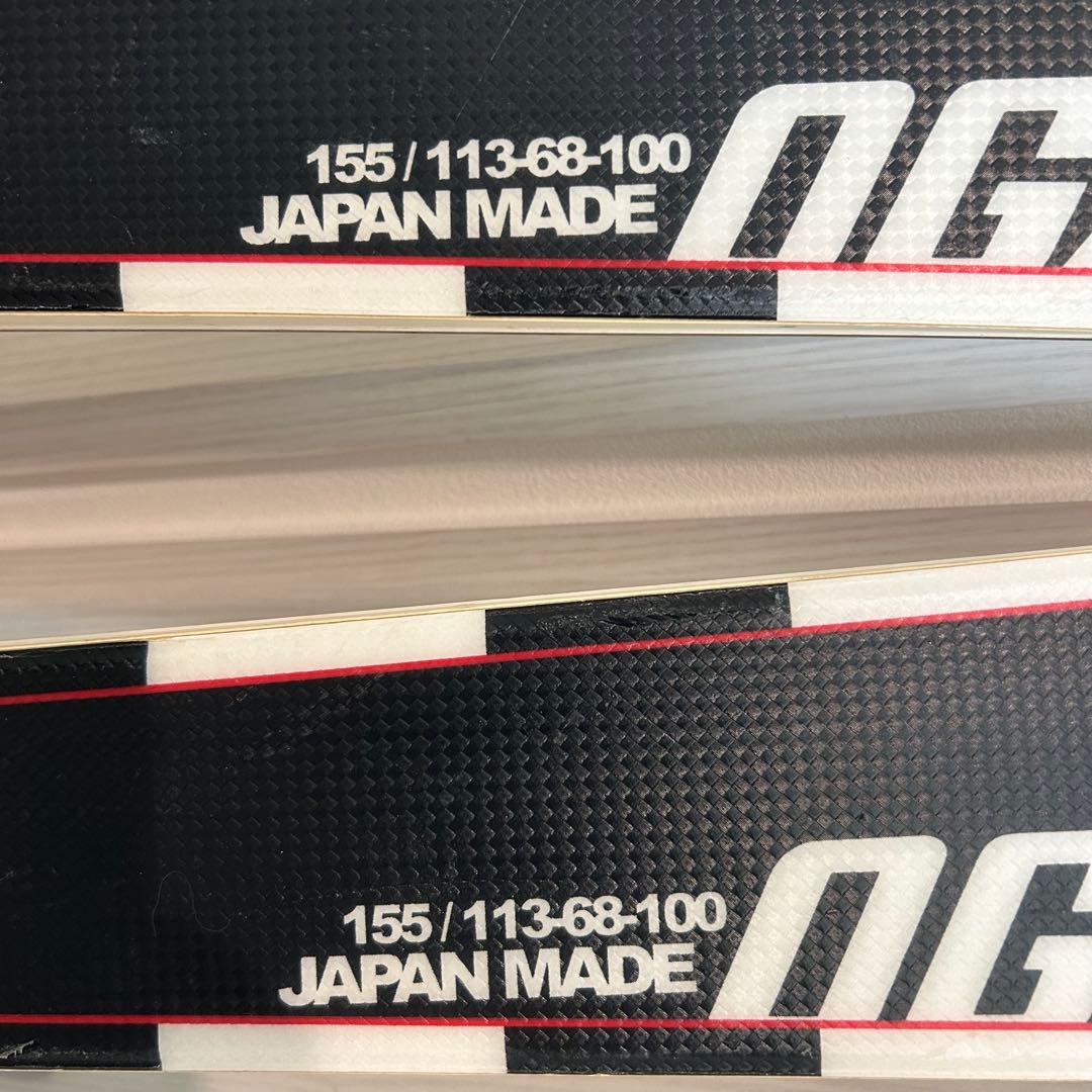 OGASAKA オガサカ MP-X 155cm スキー板 ビンディングセット