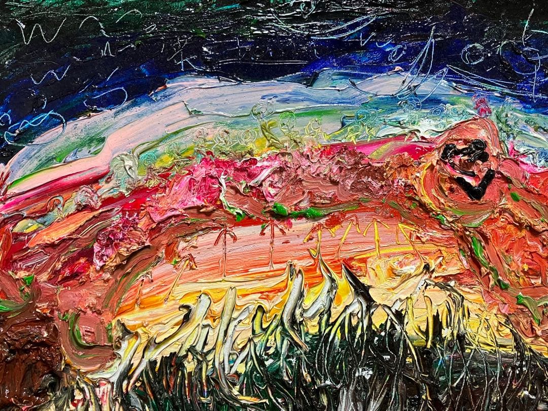 絵　絵画　油絵　油彩　モダン　アート　雑貨 インテリア　コレクター　社会　風刺画