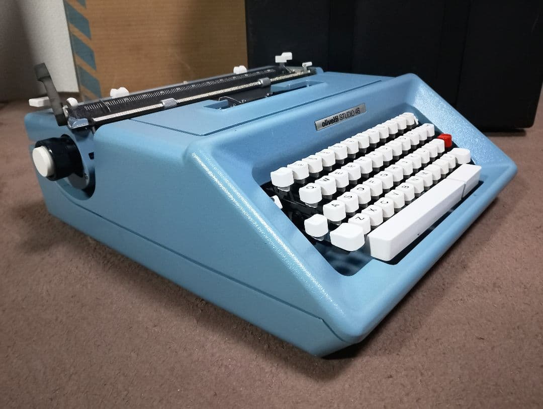 ★極美品 Olivetti STUDIO46 カタカナ タイプライター 超希少品