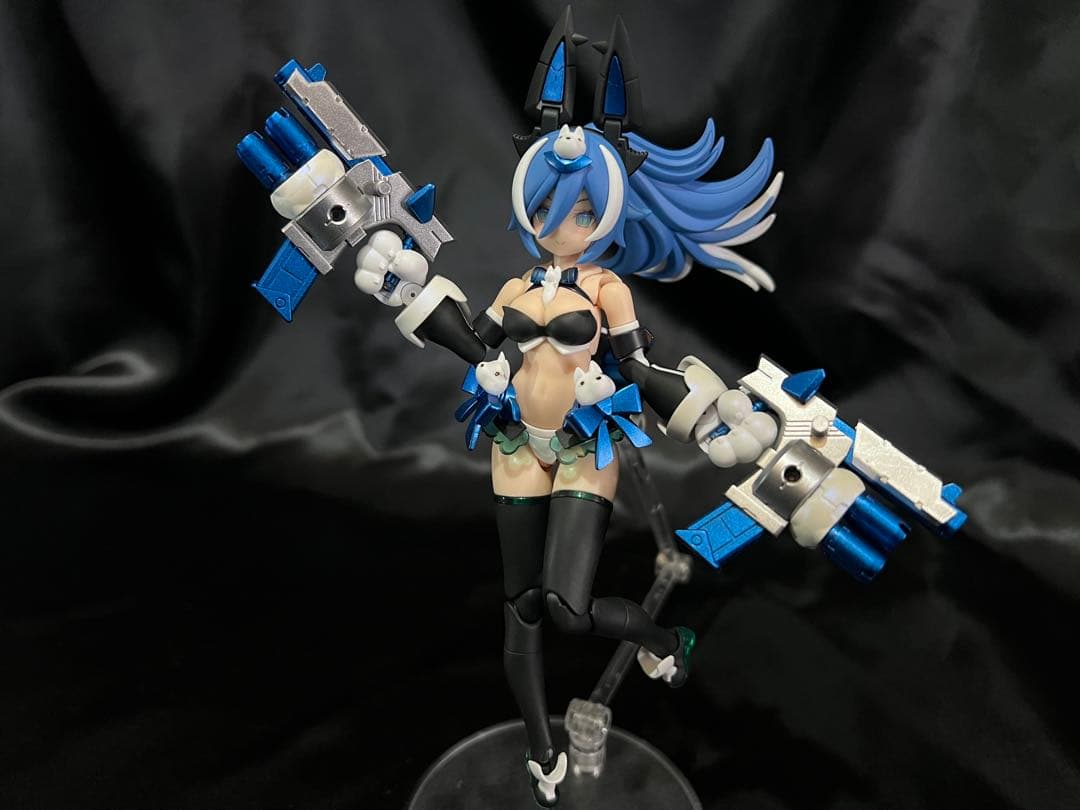 メガミデバイス 【PUNI☆MOFU LANG プニモフ ラン】 美プラ 塗装品