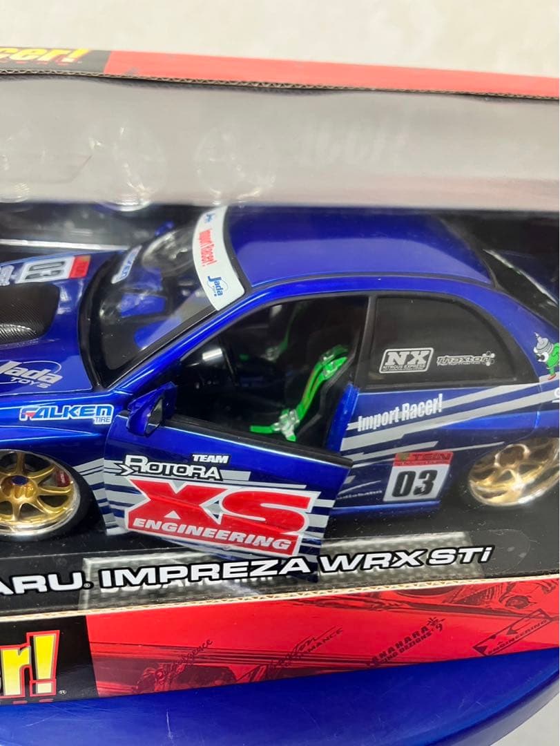 絶版1/18 Jada IMPORT RACER IMPREZA WRX STi